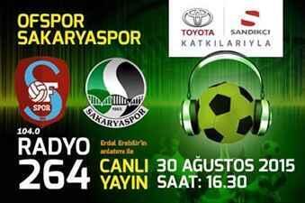Ofspor Sakaryaspor maçı Radyo