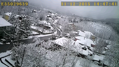 Kışlaçay Köyü Minareden Yılbaşı Özel Video Çekimi