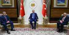 Erdoğan, Gürcistan Başbakanı ile Beştepe’de görüştü