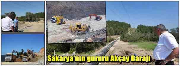 Sakarya’nın gururu Akçay Barajı