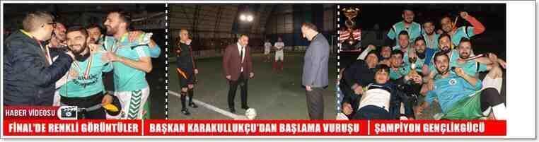 Kışlaçay Sevdası Derneği Halı Saha Futbol Turnuvası Kupa Töreni!