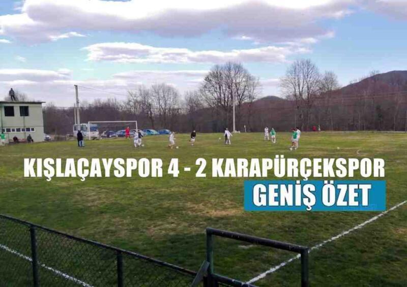 Kışlaçayspor 4-2 Karapürçekspor Maç Sonucu( Maç Özeti)