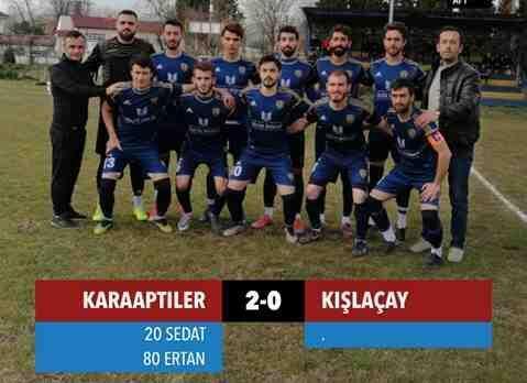 Karaaptilerakınspor 2-0 Kışlaçayspor 90 Dakika Futbol!