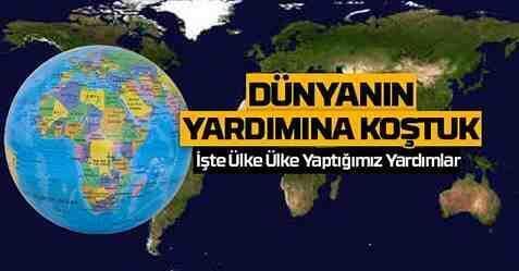 Türkiye, dünya ülkelerine umut