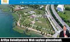 Arifiye Belediyesinin Web sayfası güncellendi.