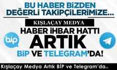 Kışlaçay Medya Artık BİP ve Telegram’da..