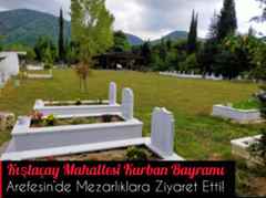 Kışlaçay Mahallesi Kurban Bayramı Arefesin’de Mezarlıklara Ziyaret Etti!