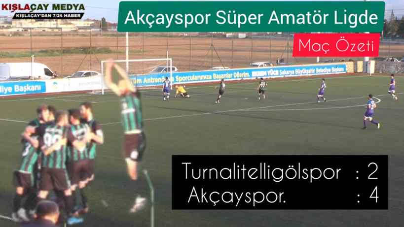 Sapanca Akçayspor Süper Amatör Lige Yükseldi..