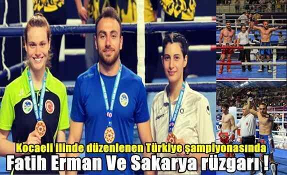 Kocaeli ilinde düzenlenen Türkiye şampiyonasında Fatih Erman Ve Sakarya rüzgarı !