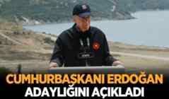 Erdoğan: Cumhur İttifakı adayı benim!