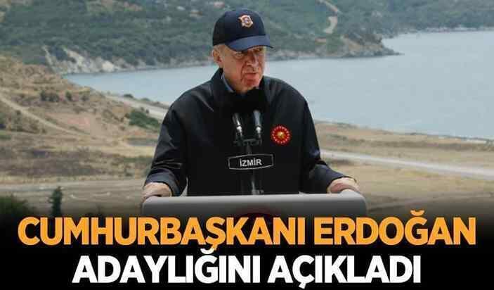 Erdoğan: Cumhur İttifakı adayı benim!