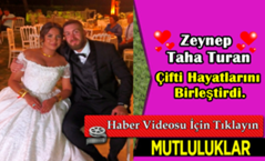 Zeynep & Taha Turan Çifti Hayatlarını Birleştirdi.