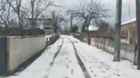 Kışlaçay Mahallesinde beklenen kar yağışı başladı!