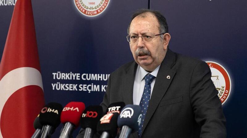YSK Başkanı Ahmet Yener,