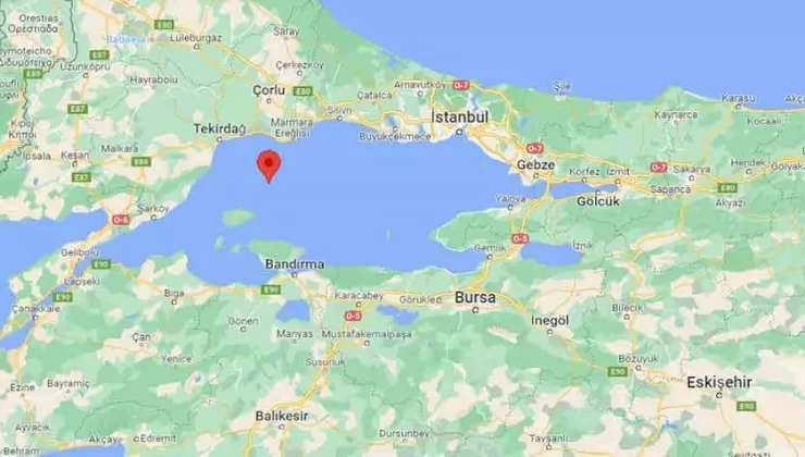 Marmara Denizi’nde deprem…