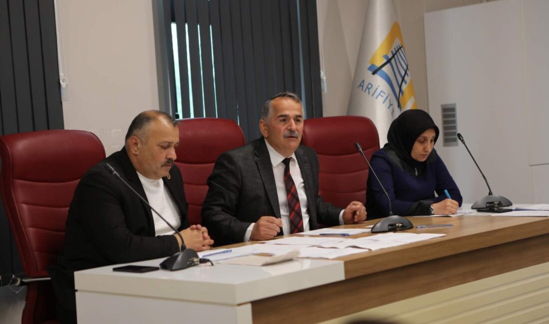 Arifiye Belediyesi Mayıs Ayı Olağan Meclis Toplantısı Gerçekleşti.